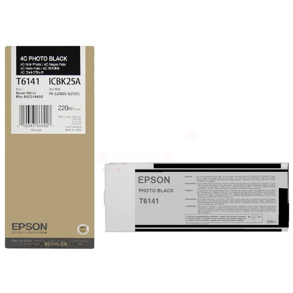 Epson T6141 Bläckpatron Mattsvart