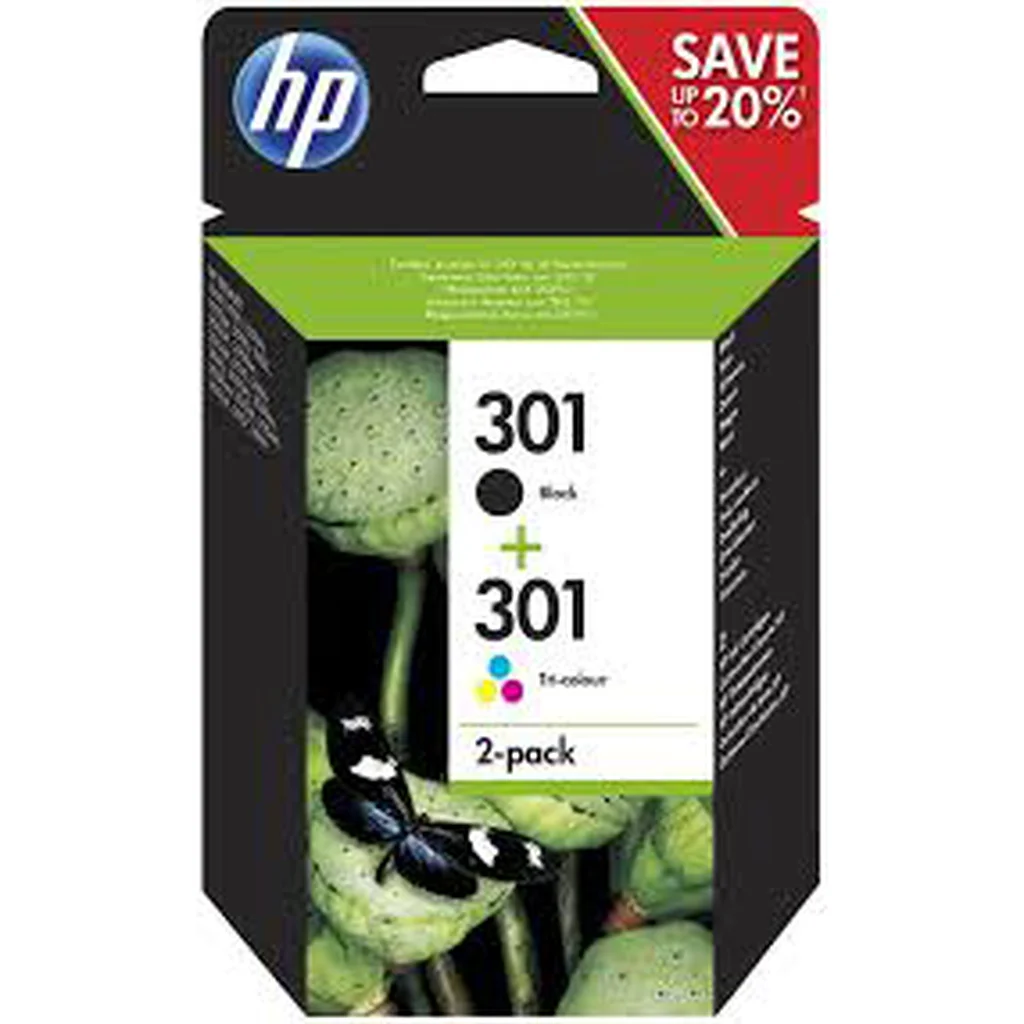 Multipack HP 301 svart och 3-färg