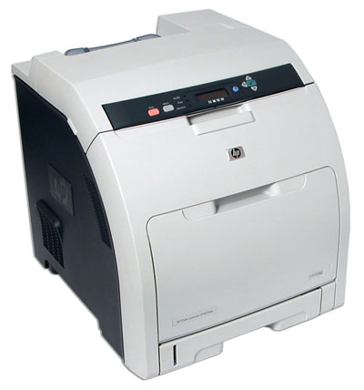 HP HP Color LaserJet CP3505n - toner och papper