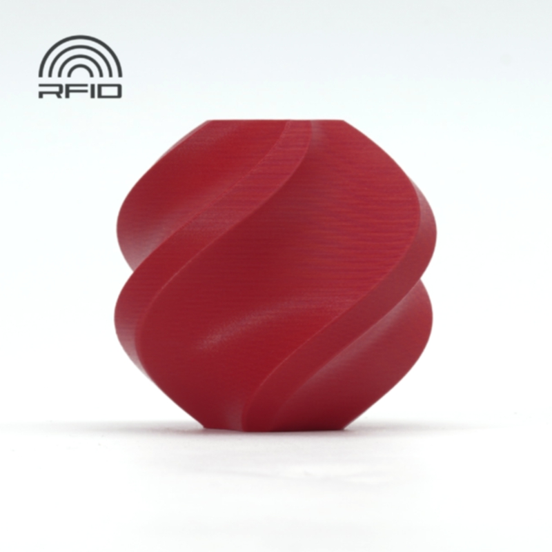 Bambu Lab PLA Matte Refill - mörkröd