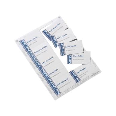 Durable Insticketikett 90x54mm 20 ark