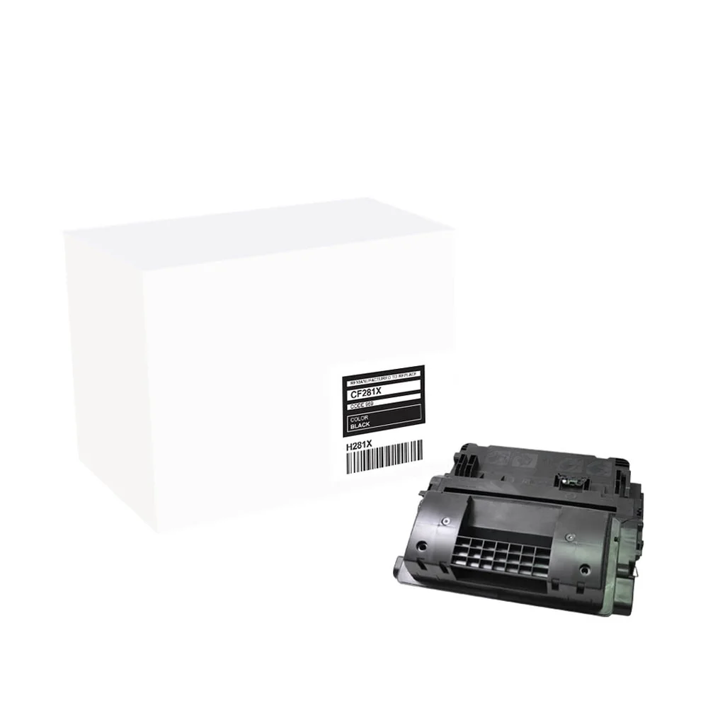 Tonerkassett, ersätter HP 81X, svart, 25.000 sidor