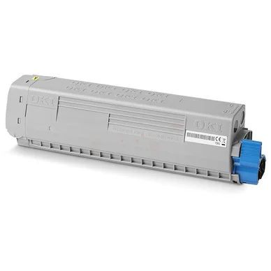 OKI Tonerkassette gul, 10000 sider 46861305 Modsvarer: N/A billede