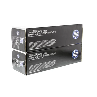 HP 304A Tonerkassett Svart 2-pack HP 304A Tonerkassett Svart 2-pack