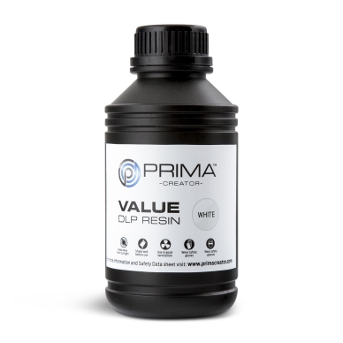 Prima alt PrimaCreator Value DLP / UV Résine 500 ml Blanc