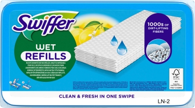 Swiffer Swiffer Gulvrengøringsklude Wet Citrus 24-pak 8006530150941 Modsvarer: N/A