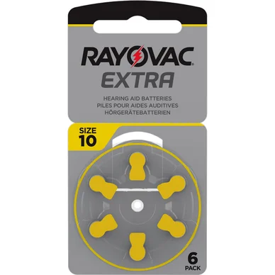 Rayovac Extra Advanced ACT 10 Gul