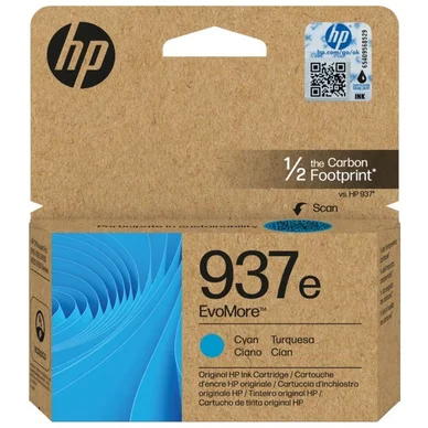 HP HP 937E (XL) Blækpatron cyan 4S6W6NE Modsvarer: N/A