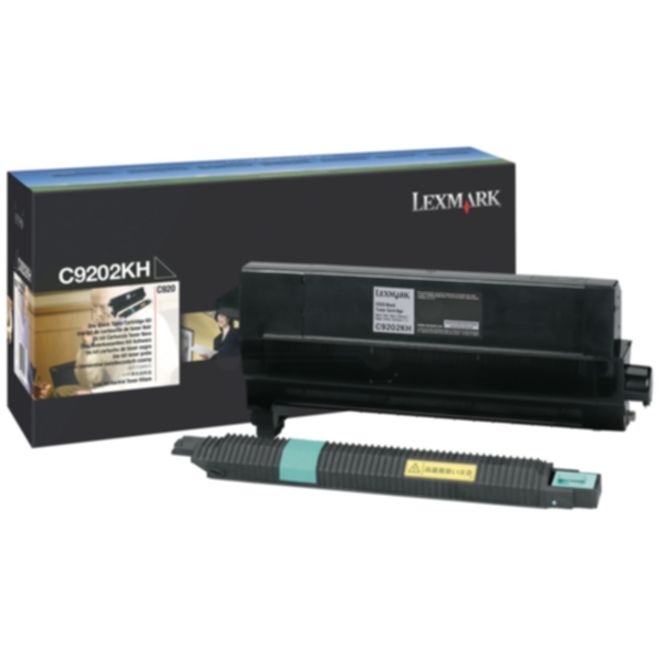 Lexmark Tonerkassett sort 15.000 sider inkl. bestrykningsrulle C9202KH Tilsvarer: N/A