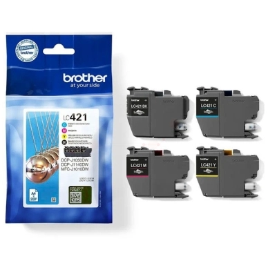 BROTHER alt Brother MultiPack Bk,C,M,Y, 200 sider