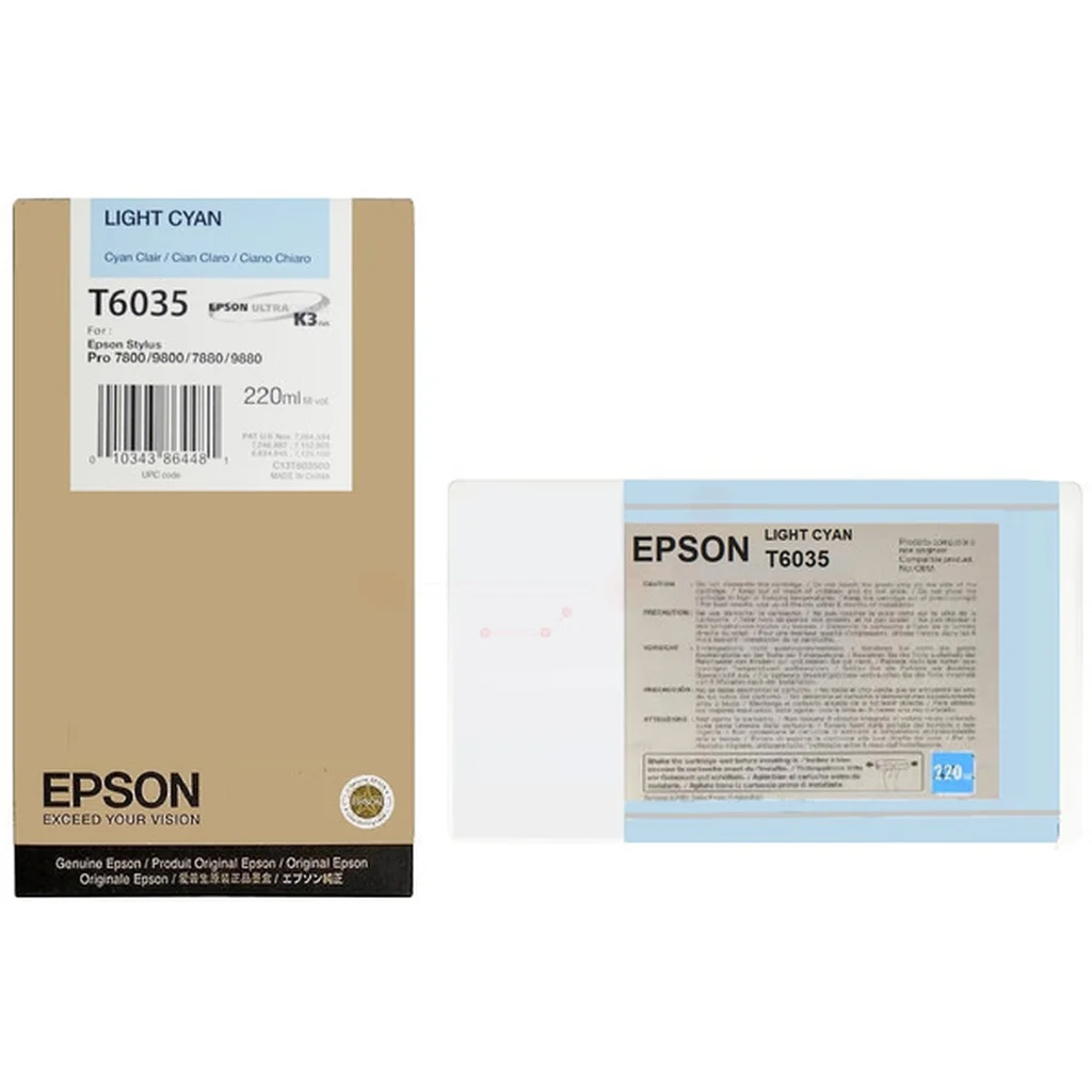 Epson T6035 Bläckpatron Ljus cyan