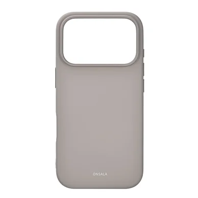 Onsala Mobilcover silikonefølelse MagSeries iPhone 17 Pro concrete 664291 Modsvarer: N/A billede