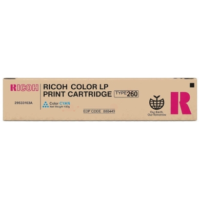 Ricoh Tonerkassette cyan 888449 Modsvarer: N/A