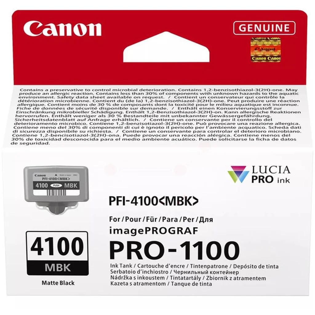 Canon PFI-4100 Bläckpatron Mattsvart