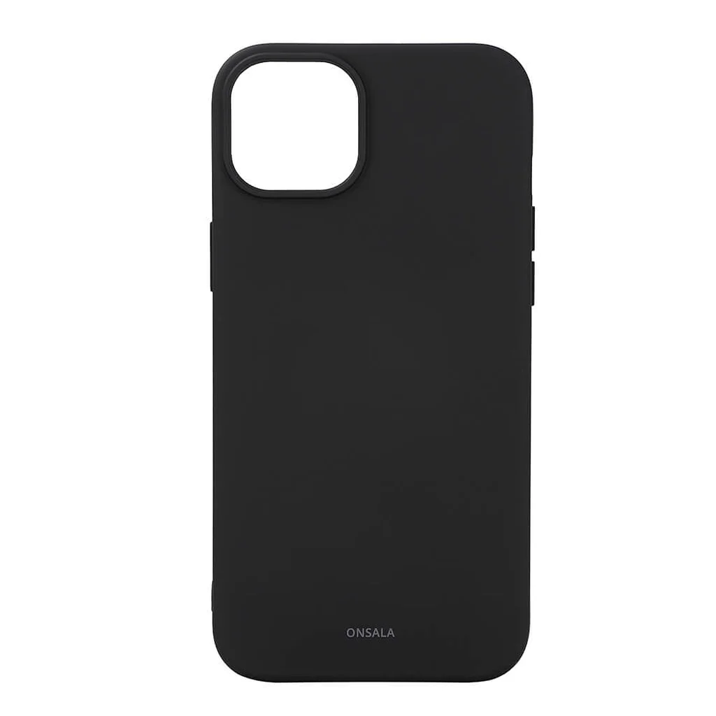 Onsala Mobilskal Silikon MagSeries iPhone 15 Plus, Black