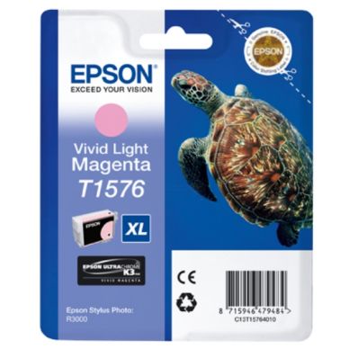 Epson Epson T1576 Mustepatruuna vaalea magenta, EPSON