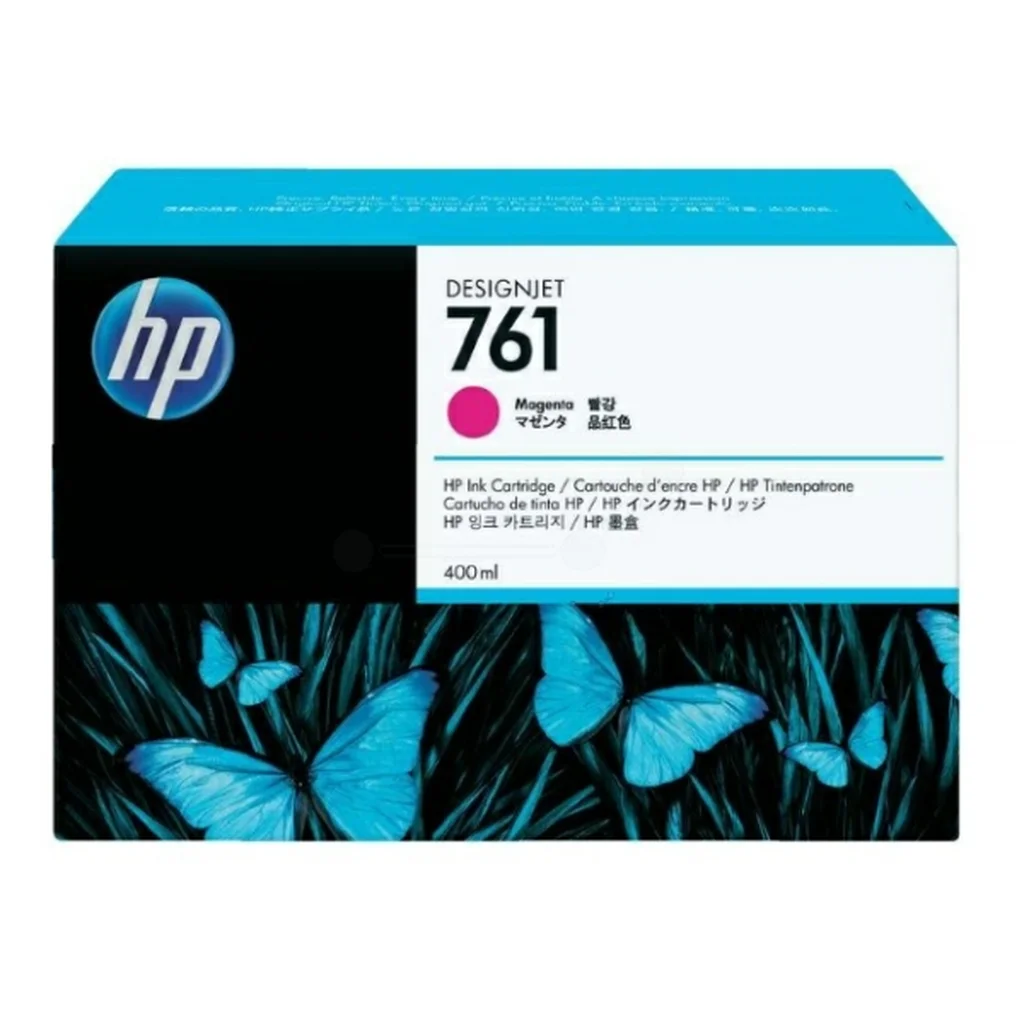 HP 761 Bläckpatron magenta, 400 ml