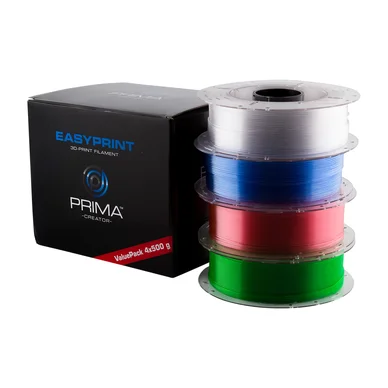 Prima PrimaCreator EasyPrint PETG 1.75mm 4x500g Multipakkaus 7340002114224 Vastaa: N/A