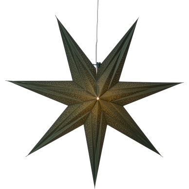 Star Trading Star Trading Papirstjerne Holly 60 cm Grøn 502-95 Modsvarer: N/A