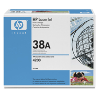 HP alt HP 38A Tonerkassett Svart