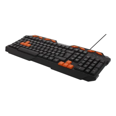 DELTACO Deltaco DK110 Gaming Tastatur, Anti-Ghosting, USB, Nordic 7333048028907 Modsvarer: N/A