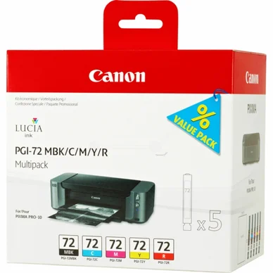 Canon Mustepatruuna MultiPack MBK,C,M,Y, R, 6402B009 Vastaa: N/A