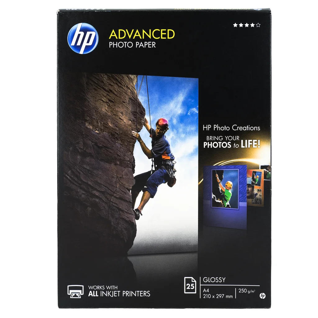Fotopapper Glossy A4 25 ark 250g
