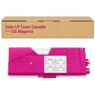 Ricoh Tonerkassette magenta Type 125 400840 Modsvarer: N/A