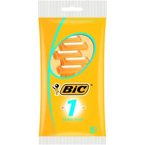 BIC 1 Sensitive Engångshyvlar, 5 st
