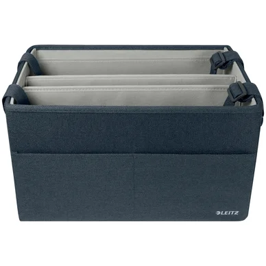 Leitz Office-in-a-bag-väska liten tyg Mörkgrå Leitz Office-in-a-bag-väska liten tyg Mörkgrå