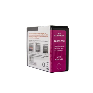 WL Blækpatron, erstatter Epson T8503, magenta, 84 ml 0T8503 Modsvarer: T8503