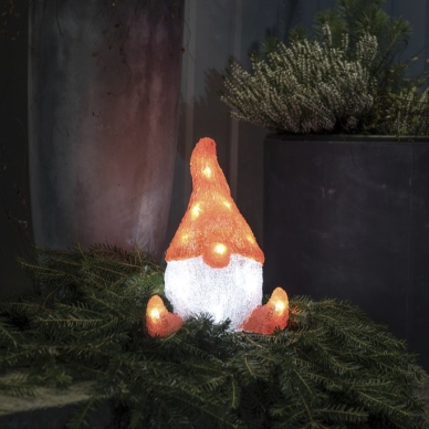 Konstsmide Konstsmide Joulupukki Joulukoriste akryyliä 26cm 16 LEDiä 6228-103 Vastaa: N/A