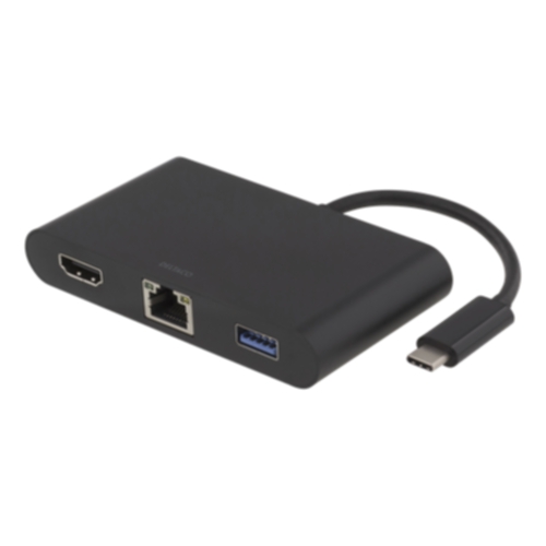 Produktfoto för DELTACO USB-C dockningsstation