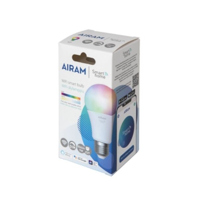 AIRAM alt Smart RGB LED-lampa E27 4,5W 2700K-6500K 