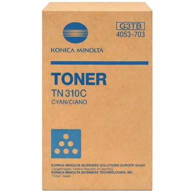 Konica Minolta Konica Minolta TN-310 C Tonerkassette Cyan 4053-703 Modsvarer: N/A