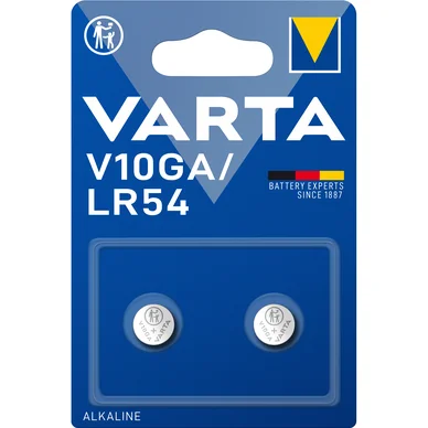 Varta V10GA/LR54 alkaliparisto - 2 kpl