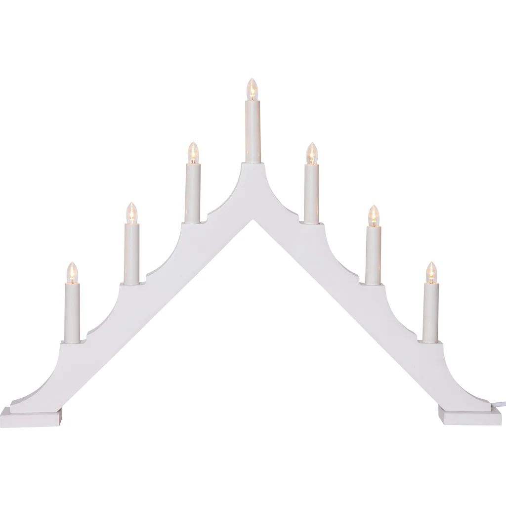 Ljusstake Alma Vit 58,5cm