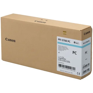Canon Canon PFI-3700 Blækpatron Cyan foto PFI-3700PC Modsvarer: N/A