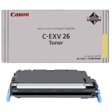 Canon Canon C-EXV 26 Tonerkassette Gul 1657B006 Modsvarer: N/A billede