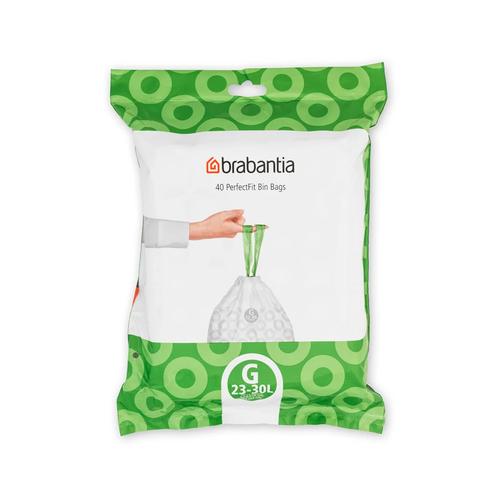 Avfallspåsar Brabantia G, dispenser 23/30L 40/FP