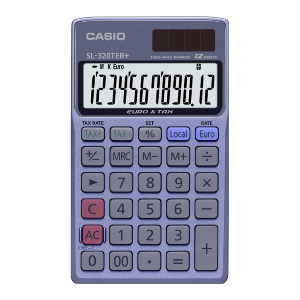 Miniräknare Casio SL-320TER+