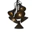Daphne Ljusslinga 6st LED-lampor Svart 7,2m IP44