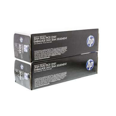 HP alt HP 304A Tonerkassett Svart