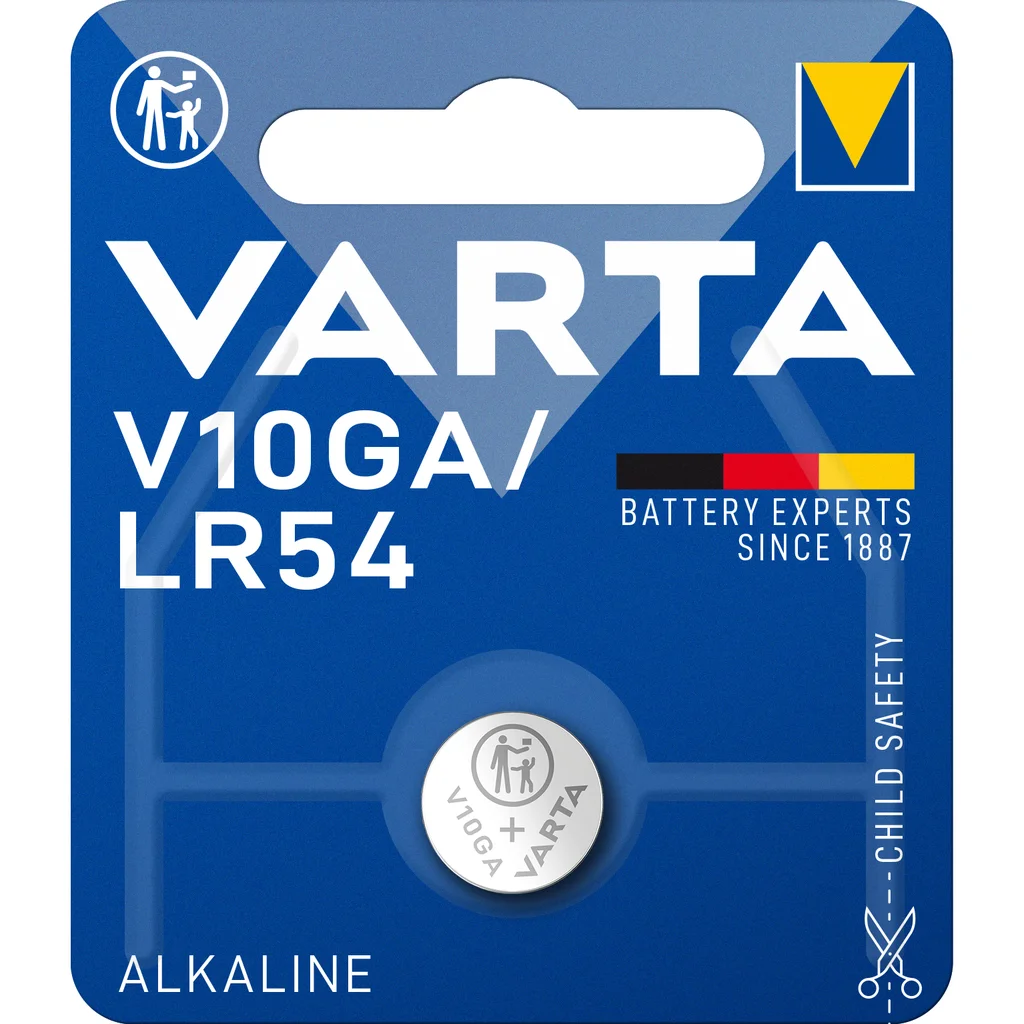 Varta V10GA/LR54 Alkaliskt batteri - 1 Pack