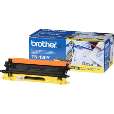Brother Tonerkassette gul 1.500 sider TN-130Y Modsvarer: N/A billede