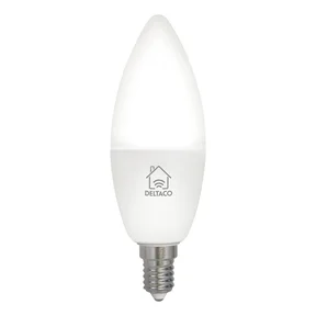 Smart Home LED-pære E14, WiFi, 4,9W, 2700–6500K