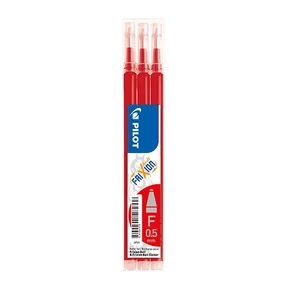 Refill 3-pack FriXion Ball Raderbart bläck 0,5