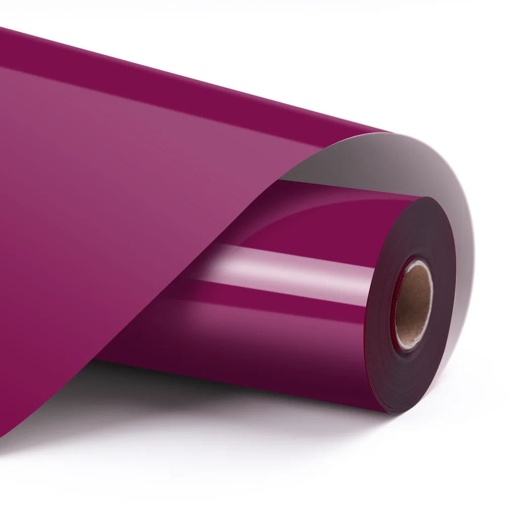 Heat Transfer Vinyl Basic- Rose Red - 30.5 x 180 cm
