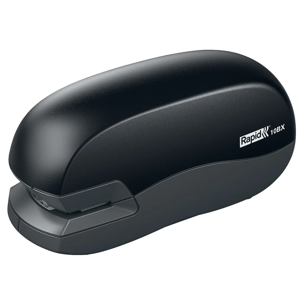 Elhäftare Rapid 10BX 10 ark svart