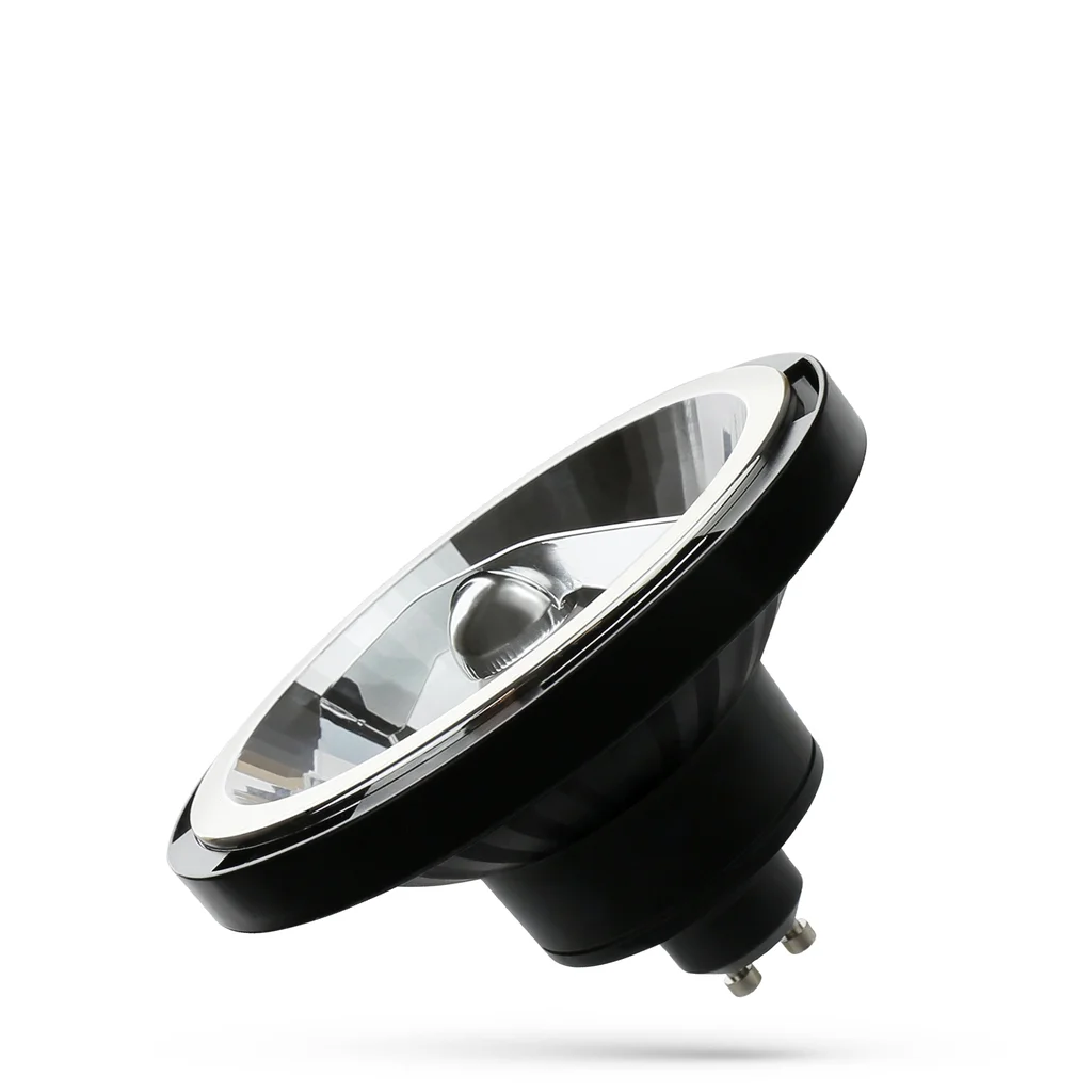 AR111 LED Lampa Spot GU10 10W/830 1000 lumen svart